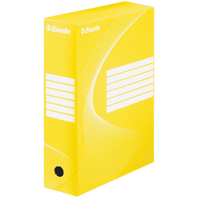 Бокс архівний ESSELTE (46346) 245х100х350мм.,жовтий